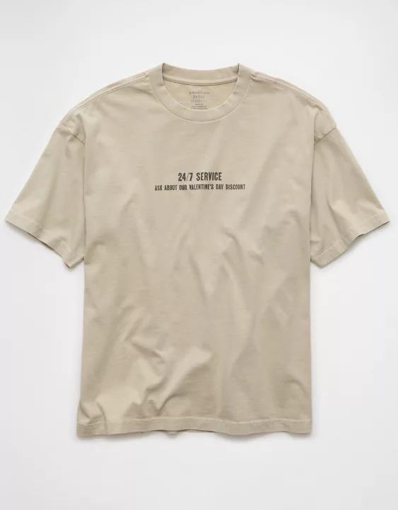 AE Boxy Valentine's Day Graphic T-Shirt - Image 3