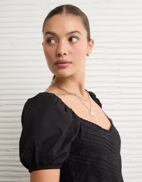 AE Bella Puff Sleeve Mini Dress - Image 6