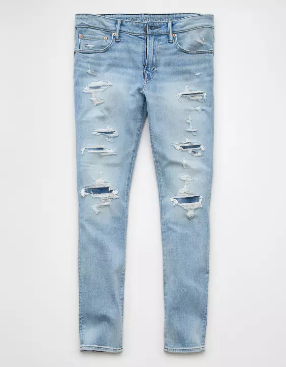 AE AirFlex+ Patched Skinny Jean - Image 3