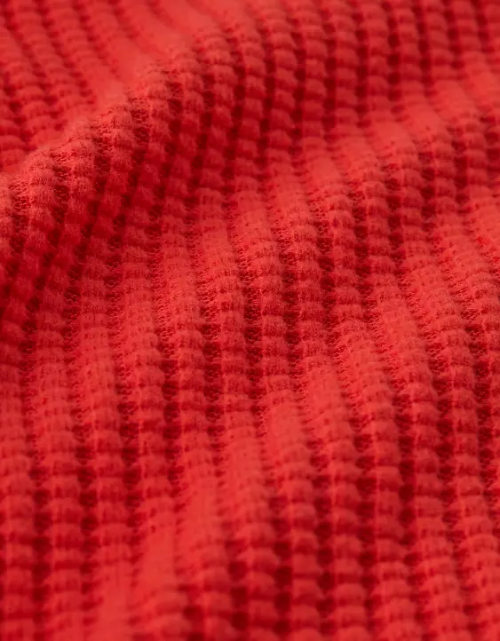 AE Half-Zip Waffle Fleece Sweatshirt - Image 6