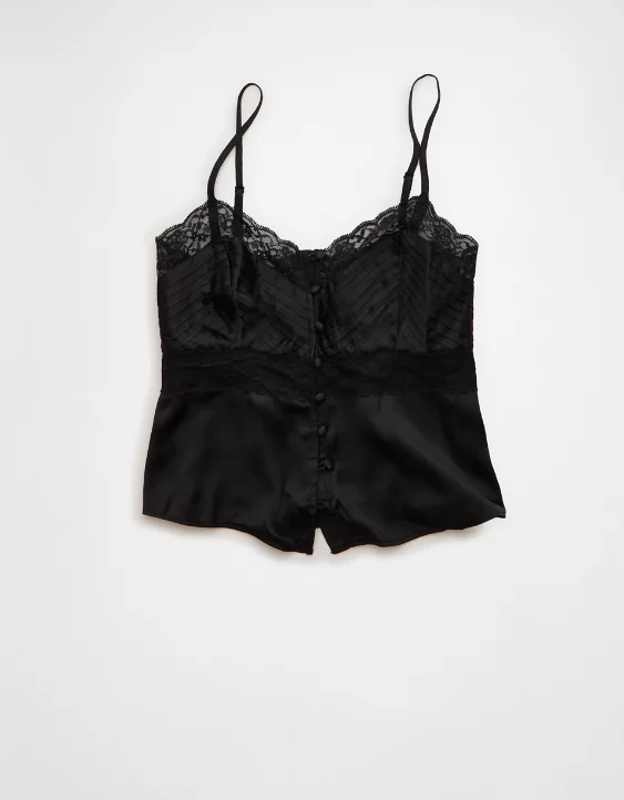 AE Pintuck Satin Cami Top - Image 4