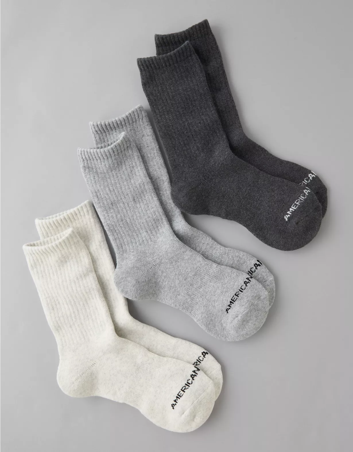 AE Crew Socks 3-Pack