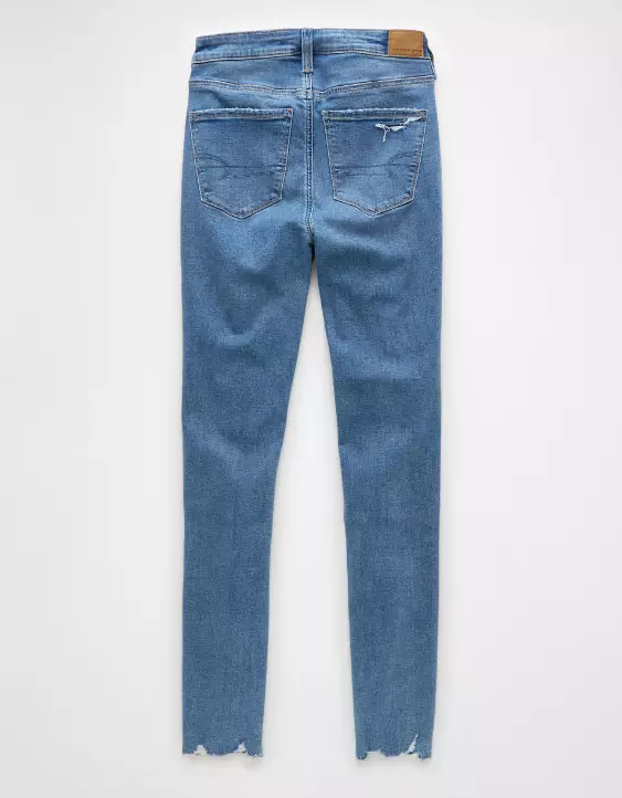 AE Next Level Super High-Waisted Ripped Jegging - Image 4