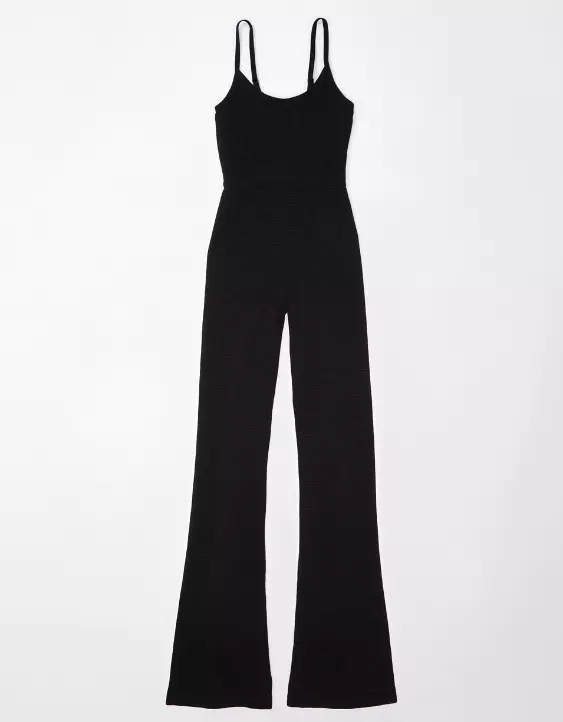 AE Knit Flare Jumpsuit - Image 3
