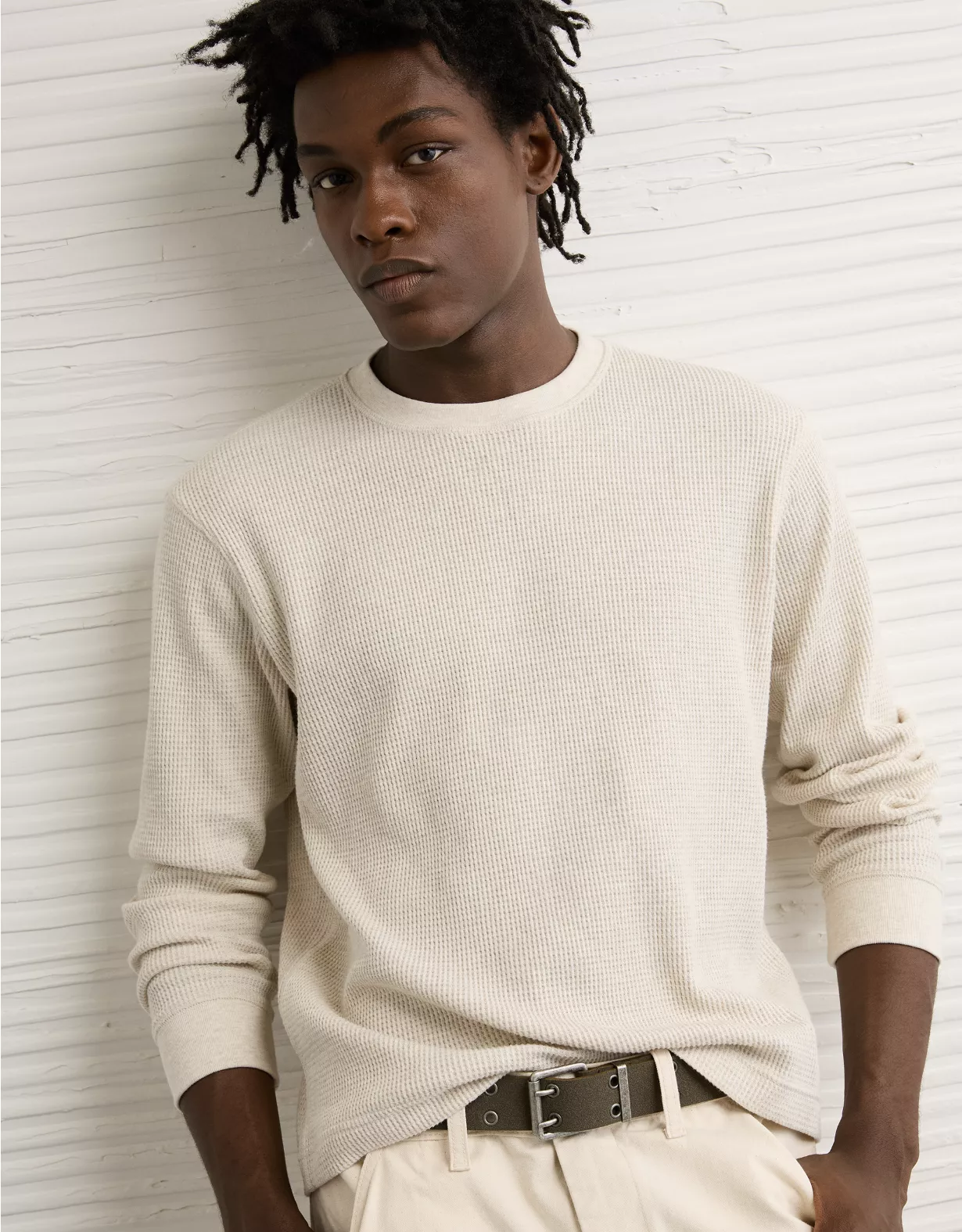 AE Cozy Waffle Thermal T-Shirt