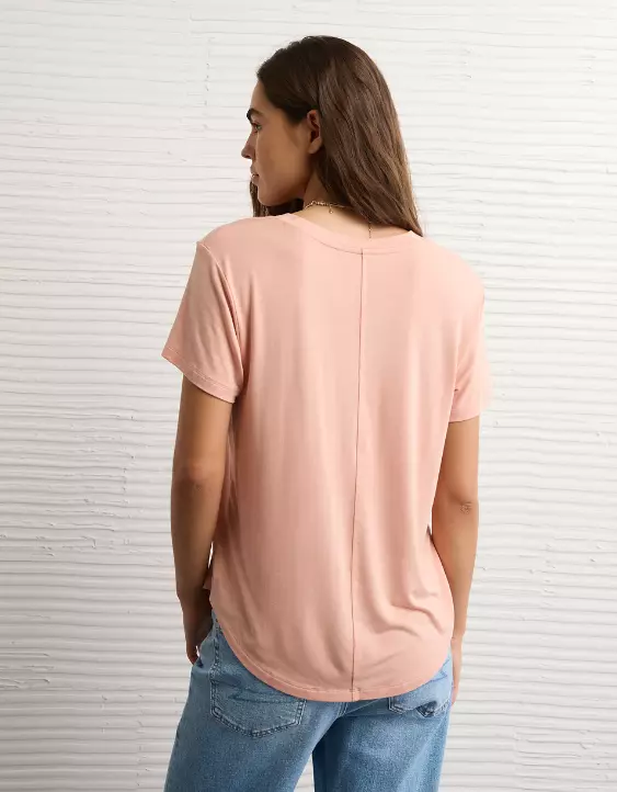 AE Soft & Sexy V-Neck T-Shirt - Image 2