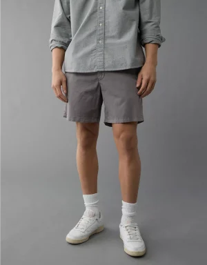 AE 7" Flex Khaki Short