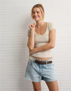 AE Scoop Neck Baby Tee