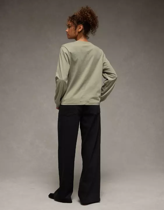 AE Everyday Luxe Long Sleeve T-Shirt - Image 2