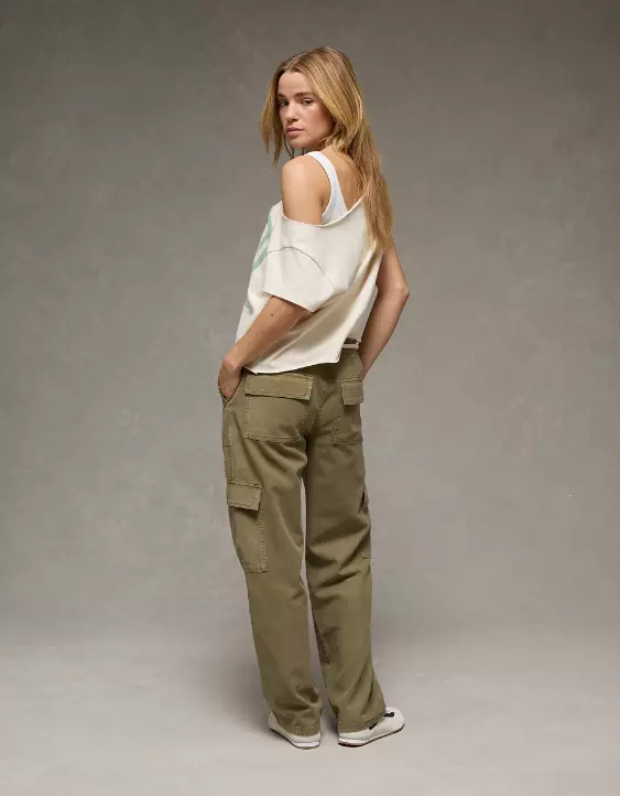 AE Low-Rise Baggy Straight Cargo Pant - Image 2
