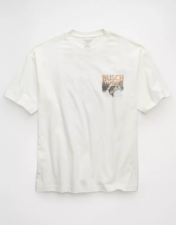 AE Boxy Busch Light Graphic T-Shirt - Image 4
