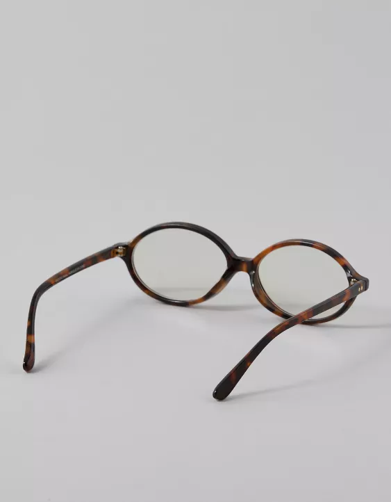 AE Round Tortoiseshell Blue Light Glasses - Image 5