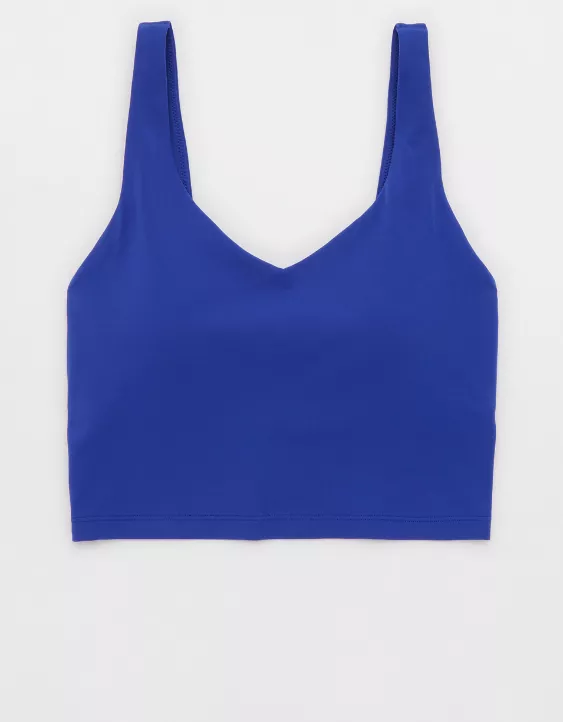 OFFLINE By Aerie Real Me Low Key Longline Sports Bra - Image 3