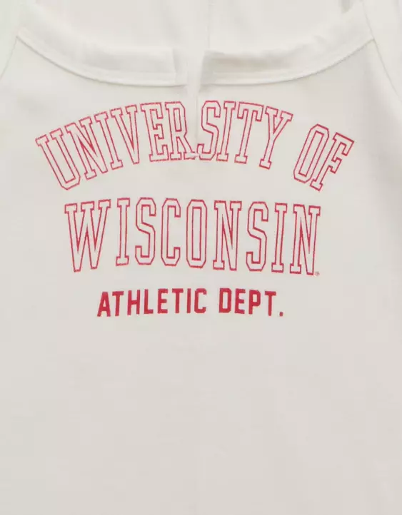 AE Wisconsin Badgers Graphic Notch Neck Tank Top - Image 6