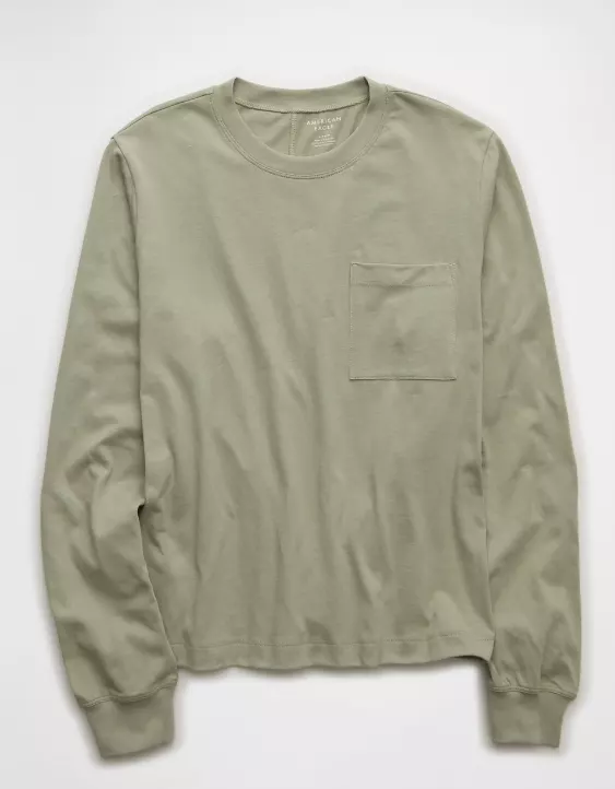AE Everyday Luxe Long Sleeve T-Shirt - Image 3