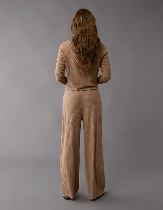 AE High-Waisted Knit Lounge Pant - Image 2