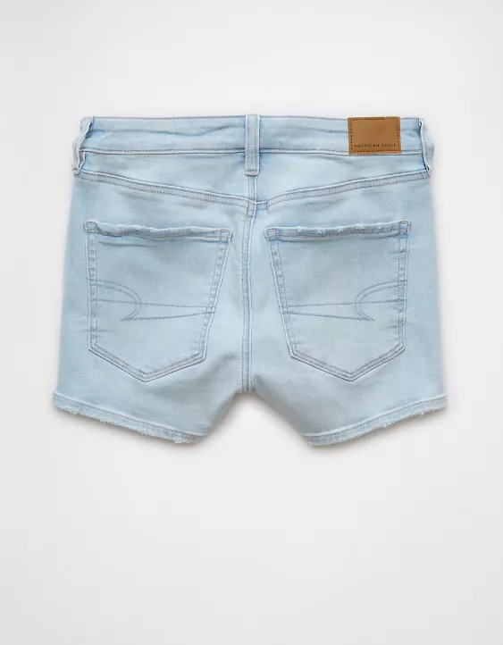 AE Next Level High-Waisted Denim Short Short - Image 4