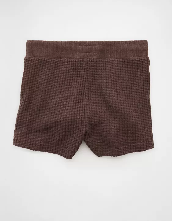 AE High-Waisted Big Hug Fleece Short - Image 4