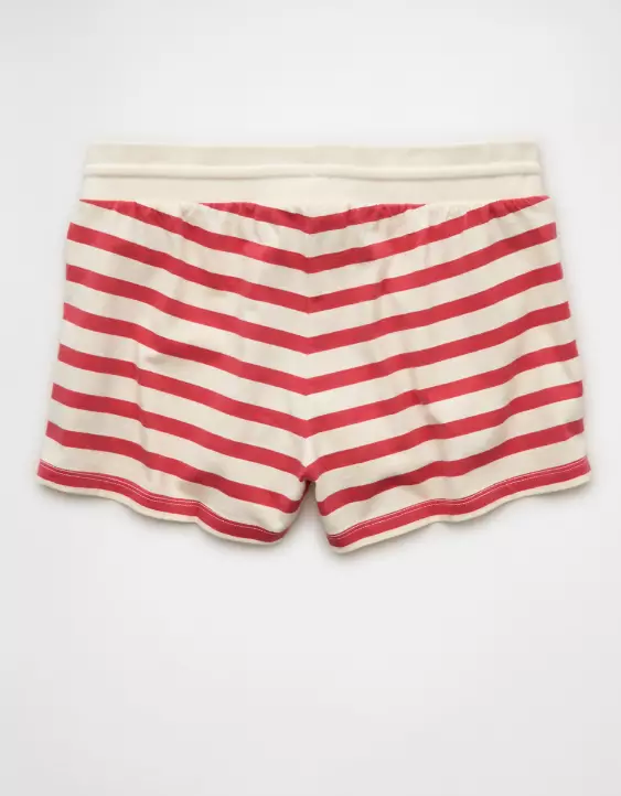 AE Stretch High-Waisted Fleece Shortie - Image 4