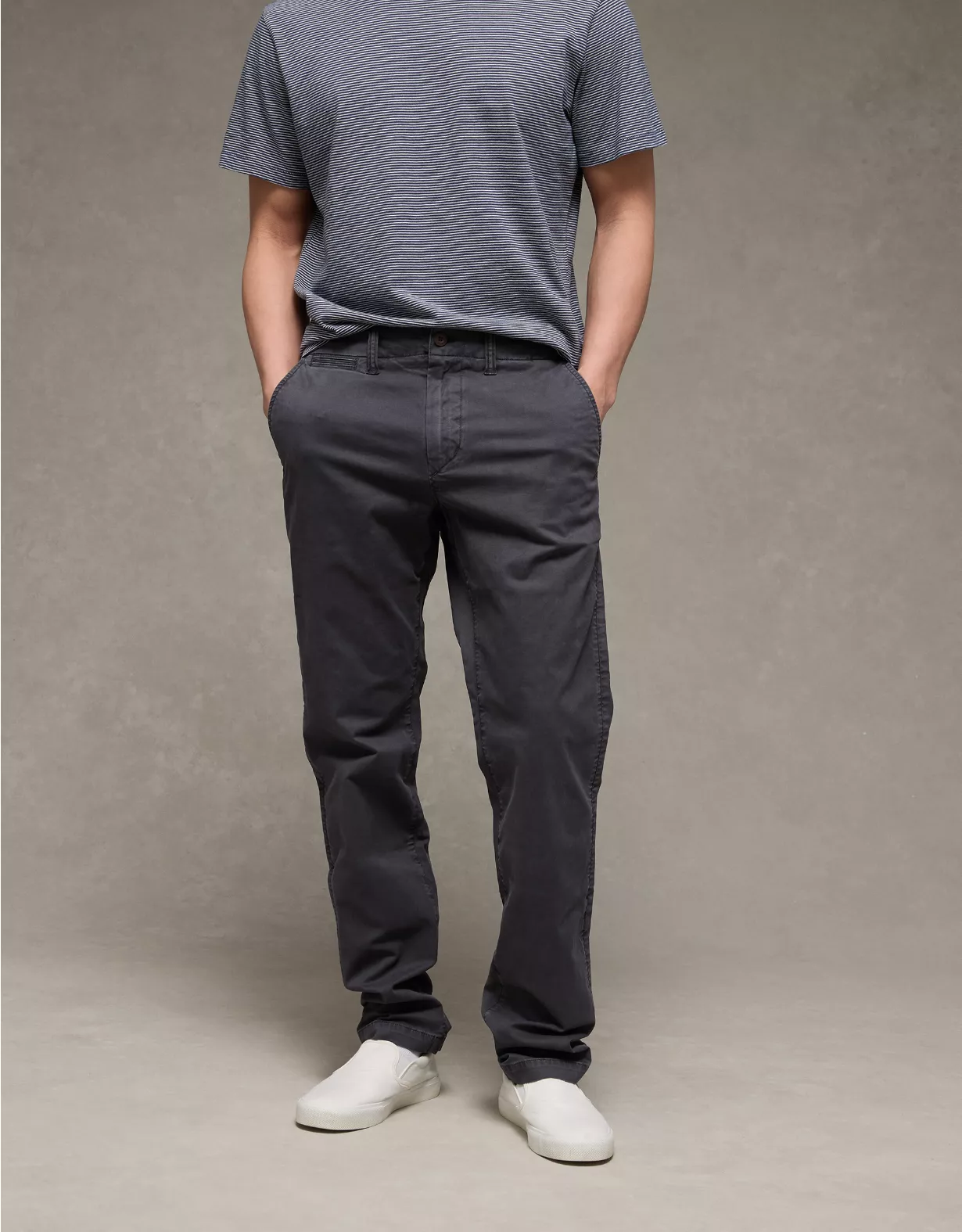 AE Flex Original Straight Lived-In Khaki Pant