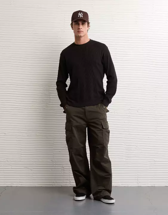 AE Cozy Waffle Thermal T-Shirt - Image 5