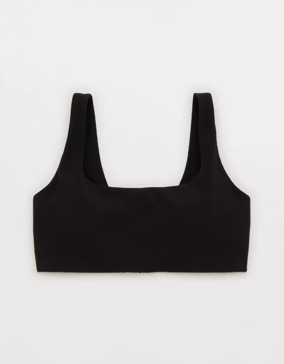 OFFLINE By Aerie Real Me XTRA Ribbed Classic Sports Bra - Image 3