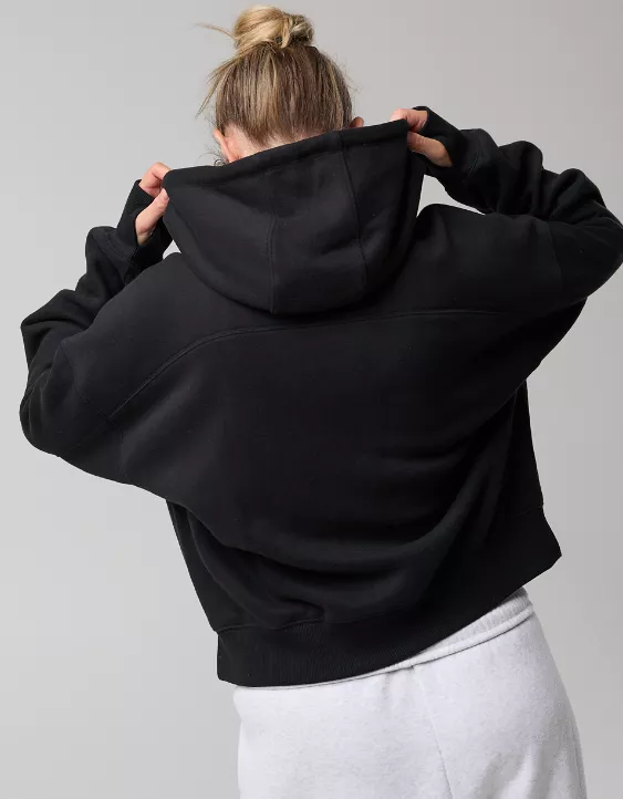 OFFLINE By Aerie Cloud Fleece Classic Full Zip Sweatshirt - Image 3