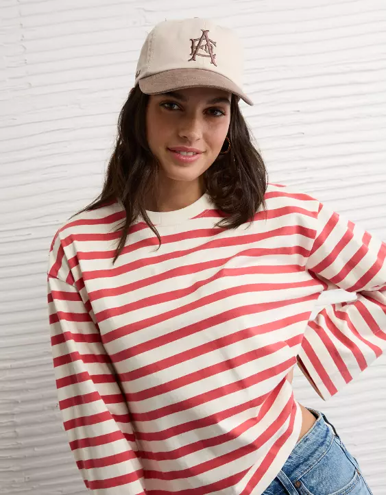 AE Striped Long Sleeve T-Shirt - Image 5