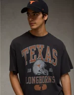 AE Boxy Texas Longhorns Graphic T-Shirt