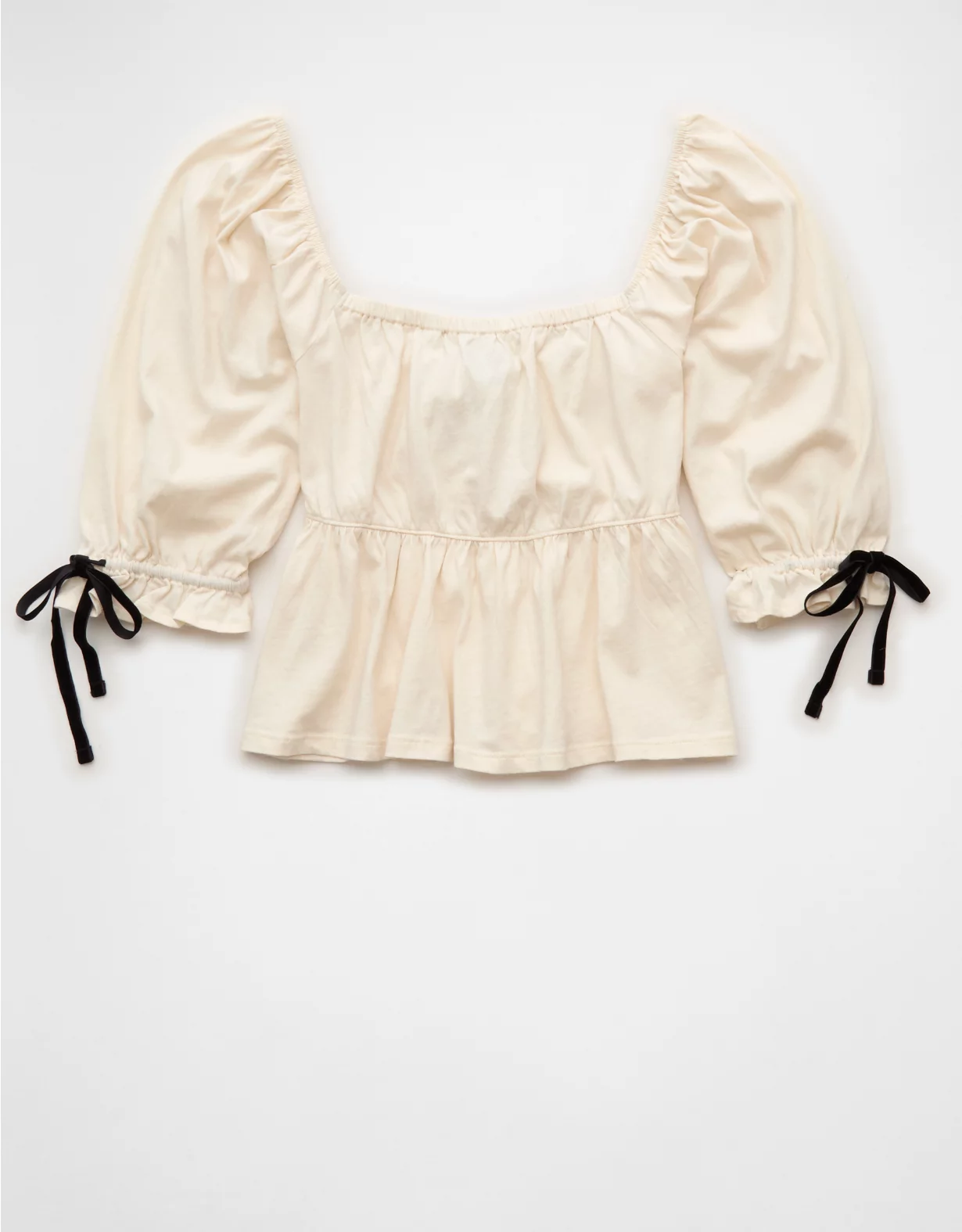AE Puff Sleeve Babydoll Tee - Image 2