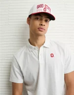 AE 24/7 Ohio State Buckeyes Graphic Club Polo Shirt