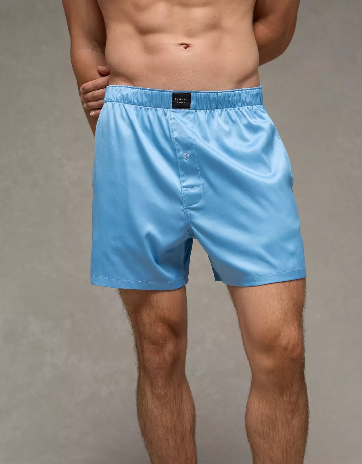 AEO Men's Satin Pocket Boxer Short