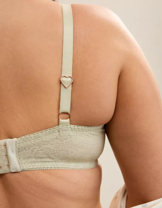 Show Off Heart Mesh Unlined Bra - Image 5