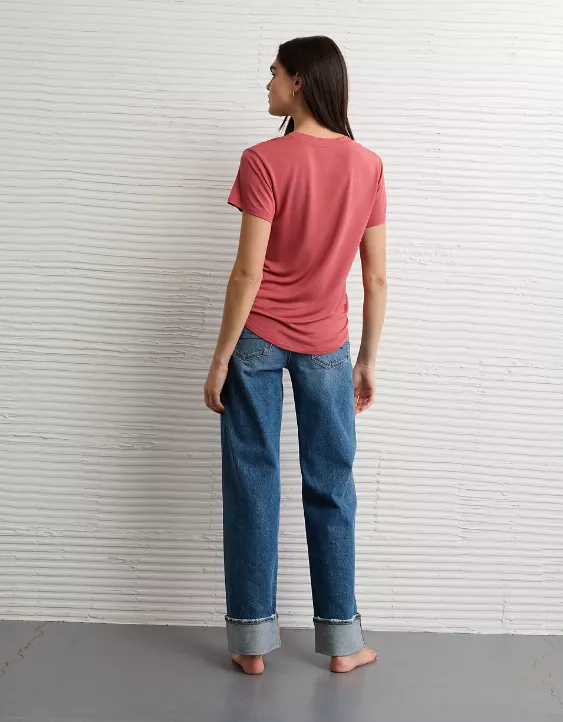 AE Soft & Sexy V-Neck T-Shirt - Image 2