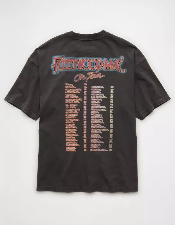 AE Boxy Fleetwood Mac Graphic T-Shirt - Image 4