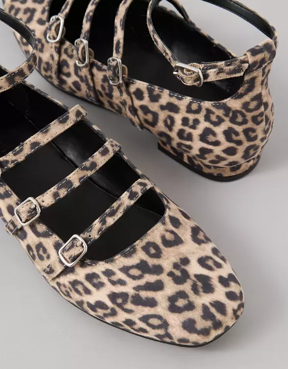 AE Multi-Strap Mary Jane Flat - Image 3