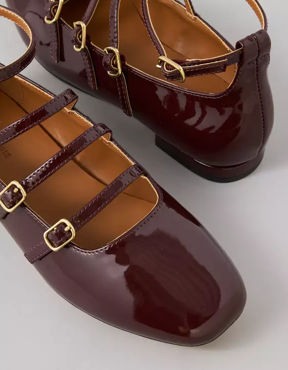 AE Multi-Strap Mary Jane Flat - Image 3