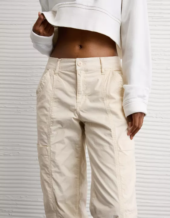 AE Snappy Stretch High-Waisted Baggy Cargo Jogger - Image 6