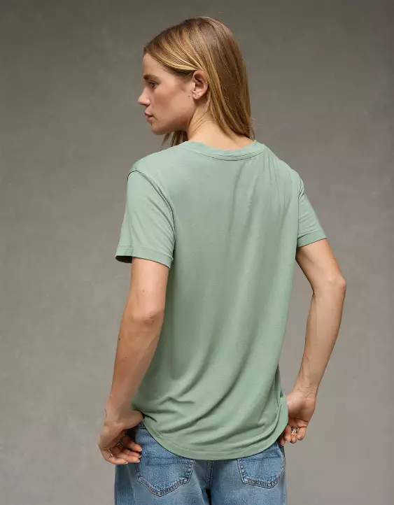 AE Soft & Sexy V-Neck T-Shirt - Image 2