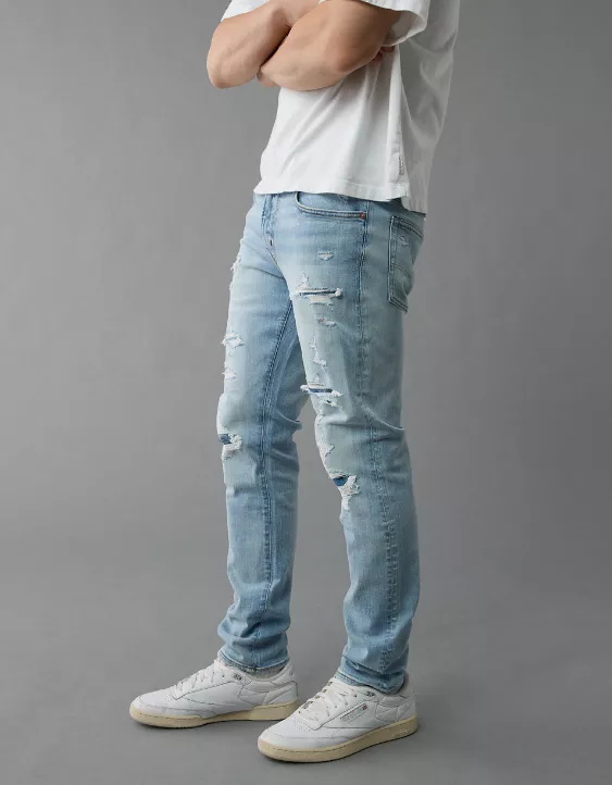 AE AirFlex+ Patched Skinny Jean - Image 5