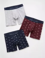 AEO Men's 6" Classic Boxer Brief 3-Pack