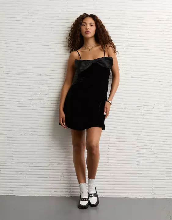 AE Bow Front Mini Dress - Image 5