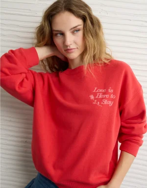AE Valentine's Day Graphic Sweatshirt