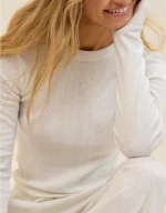 Aerie Pointelle Long Sleeve Top