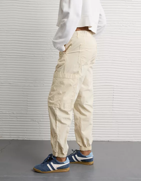 AE Snappy Stretch High-Waisted Baggy Cargo Jogger - Image 5