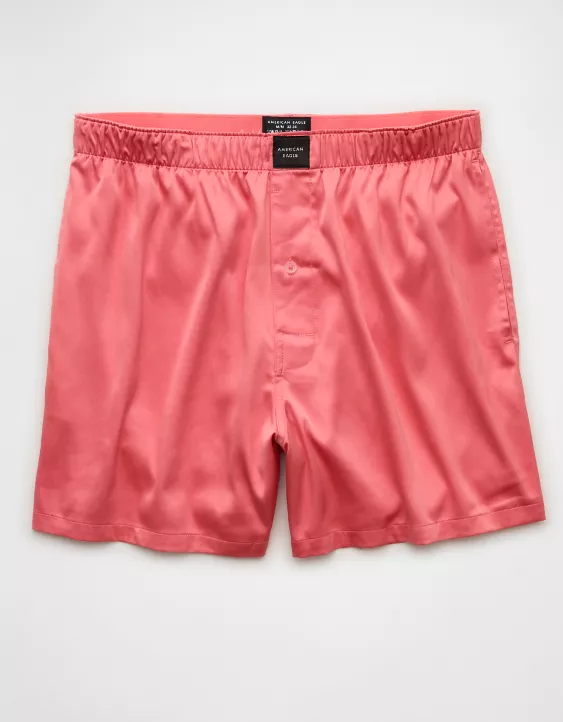 AEO Men's Satin Pocket Boxer Short - Image 3