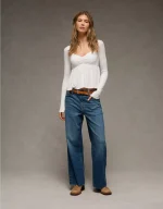 AE Soft & Sexy Babydoll Cinched T-Shirt