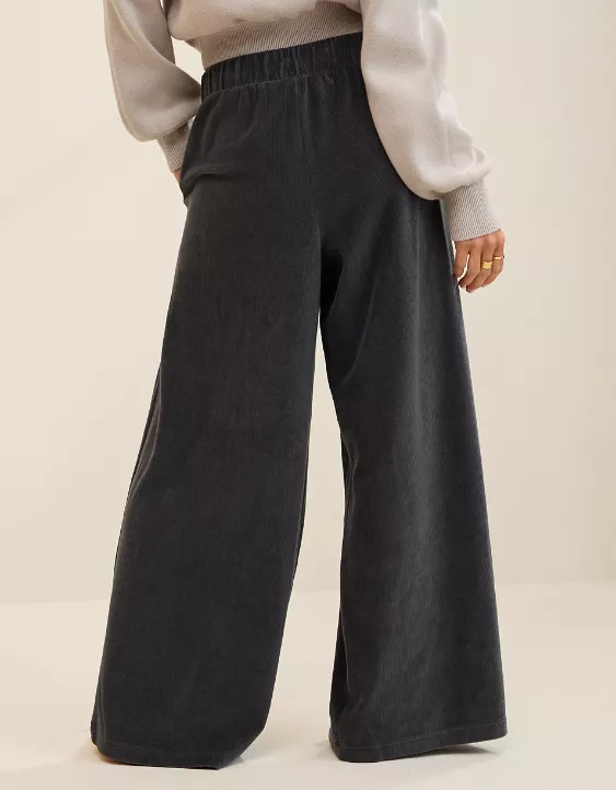 Aerie Velour Trouser - Image 3