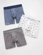 AEO Men's 6" Classic Boxer Brief 3-Pack