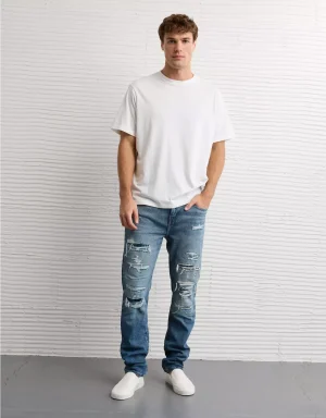 AE AirFlex+ TENCEL™ Fibers Patched Athletic Fit Jean